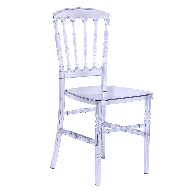 Clear napoleon chair